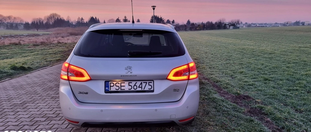 Peugeot 308 cena 32999 przebieg: 203000, rok produkcji 2014 z Śrem małe 232